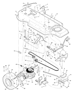 Part Location Diagram of 165X11  Z Murray Spring, Extension